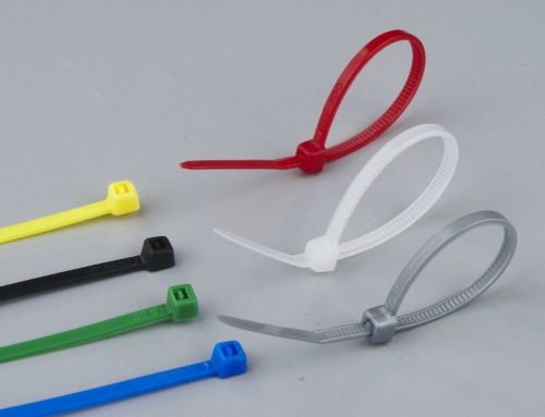 Different cable tie colours for individual applications